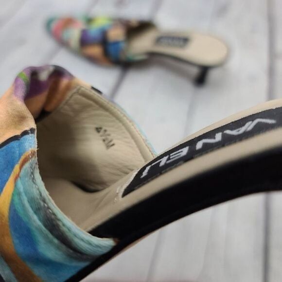 Vintage 80s 90s Vaneli Lip Pop Art Heels - Picture 10 of 15